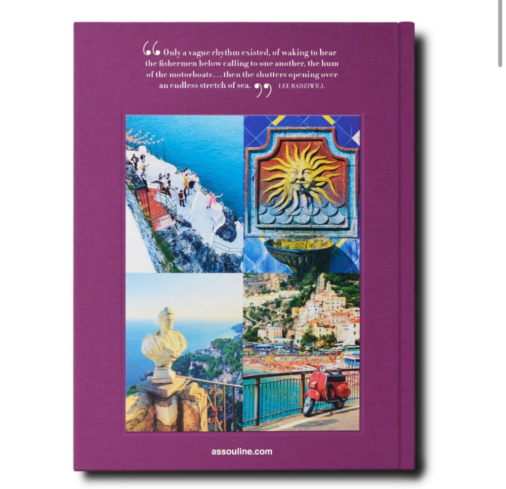 Assouline  Amalfi coast book, Size