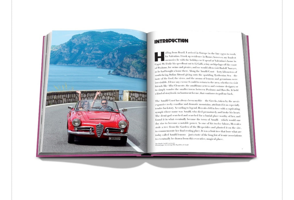 Assouline  Amalfi coast book, Size