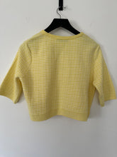 Load image into Gallery viewer, zara yellow check cardigan, Size medium
