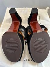 Load image into Gallery viewer, chie mihara black suede mules, Size 39
