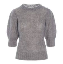 Load image into Gallery viewer, Dea Kudibal Grey Button shoulder top, Size M
