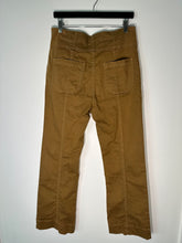 Load image into Gallery viewer, ulla johnson rust ellis button trousers, Size UK 14
