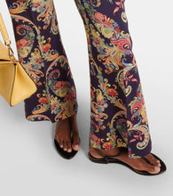 Load image into Gallery viewer, etro multicoloured paisley flared pants, Size 46 - UK 14
