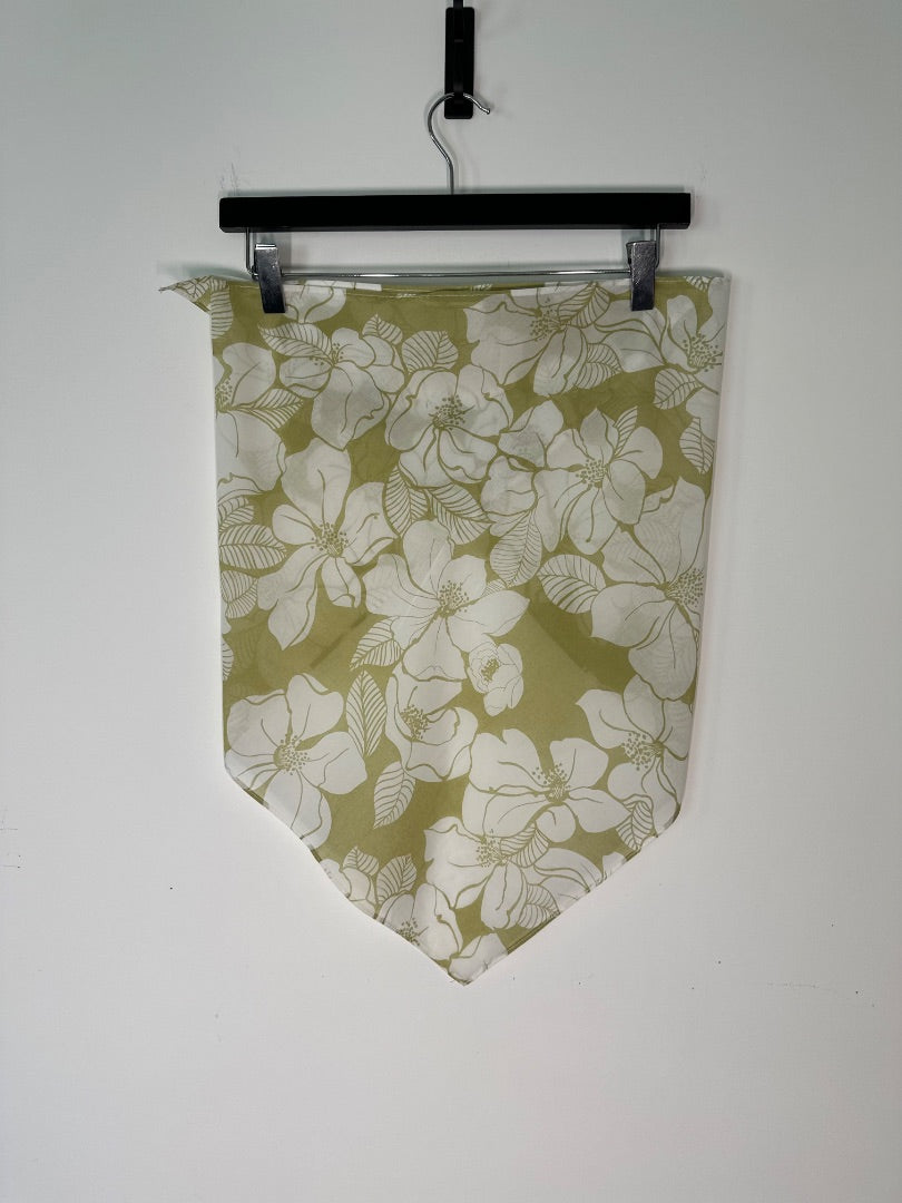 Jaeger Celadon Vintage dress and headscarf, Size 8