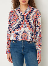 Load image into Gallery viewer, gerard darel multicoloured alyssa printed shirt, Size 36
