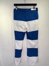 Load image into Gallery viewer, sonia rykiel blue &amp; white stipe jeans, Size 38
