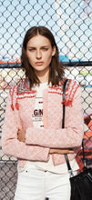 Load image into Gallery viewer, mango pink quilted embellished jacket, Size large
