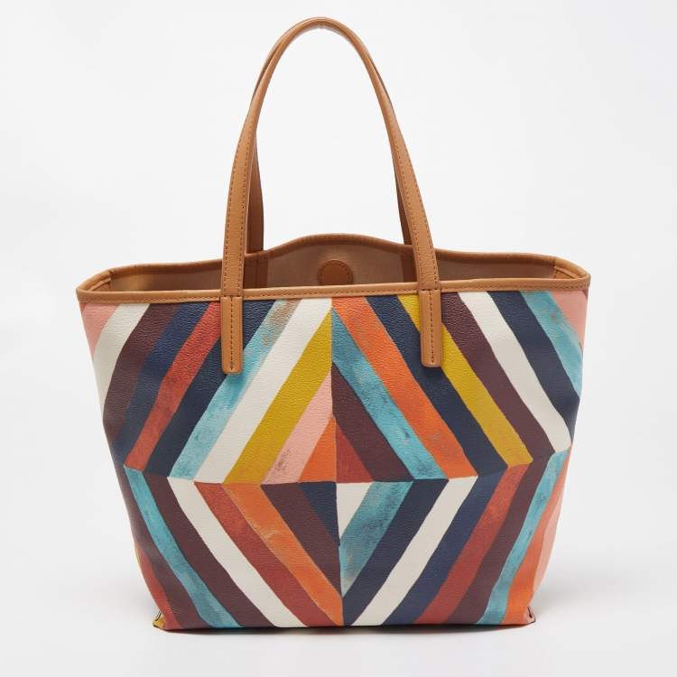tory burch multicoloured kerrington tote, Size
