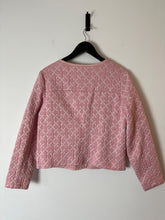 Load image into Gallery viewer, mango pink quilted embellished jacket, Size large
