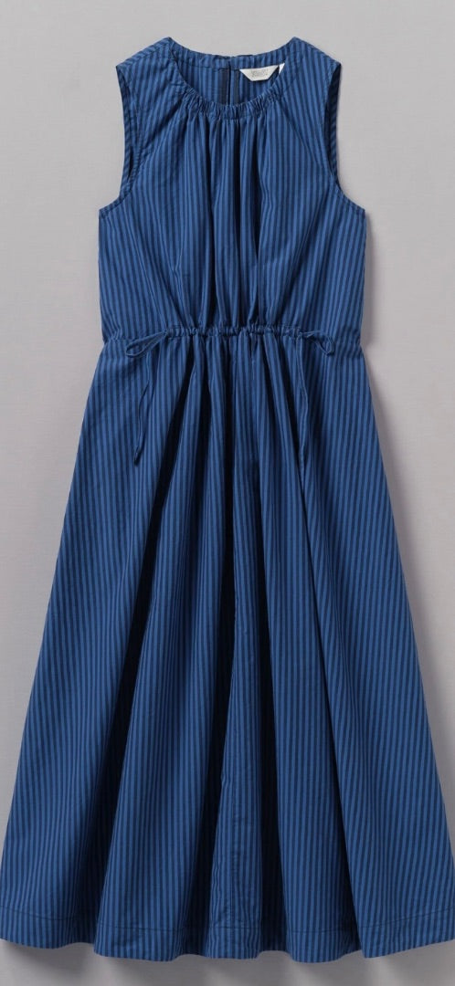 toast blue lento stripe sundress, Size 12