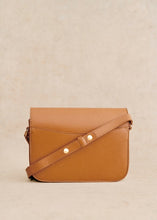 Load image into Gallery viewer, sezane tan mini milo leather bag, Size
