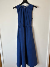 Load image into Gallery viewer, toast blue lento stripe sundress, Size 12
