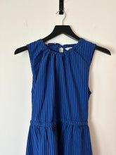 Load image into Gallery viewer, toast blue lento stripe sundress, Size 12
