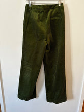 Load image into Gallery viewer, monoprix green needlecord trousers, Size 38
