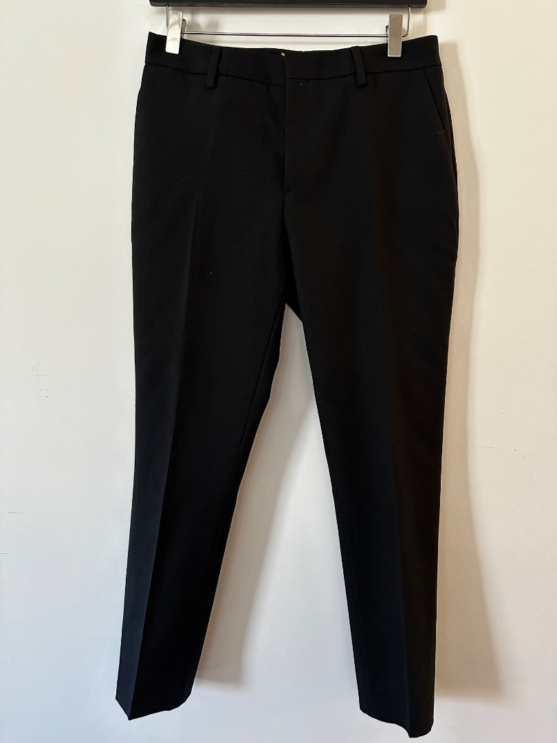 Saint Laurent black tailored trousers, Size 38