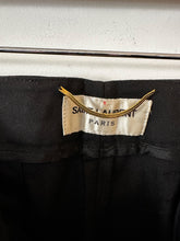 Load image into Gallery viewer, Saint Laurent black tailored trousers, Size 38
