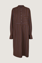 Load image into Gallery viewer, soeur brown pia stripe dress, Size 36
