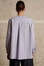 Load image into Gallery viewer, soeur lilac thalie stripe shirt, Size 38
