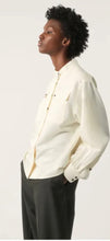 Load image into Gallery viewer, soeur cream rita wool shirt, Size 36
