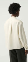 Load image into Gallery viewer, soeur cream rita wool shirt, Size 36
