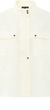 Load image into Gallery viewer, soeur cream rita wool shirt, Size 36
