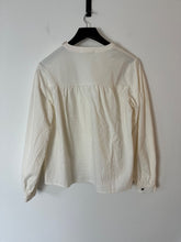 Load image into Gallery viewer, monoprix ecru side button cord top, Size 38
