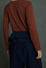 Load image into Gallery viewer, soeur brown Aurelia cotton top, Size 36
