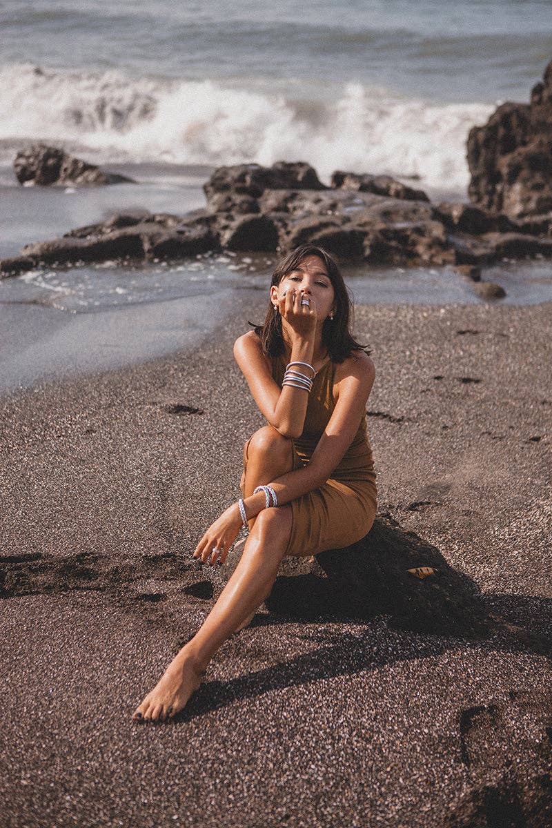 Kumali Bracelet Mantra Silver