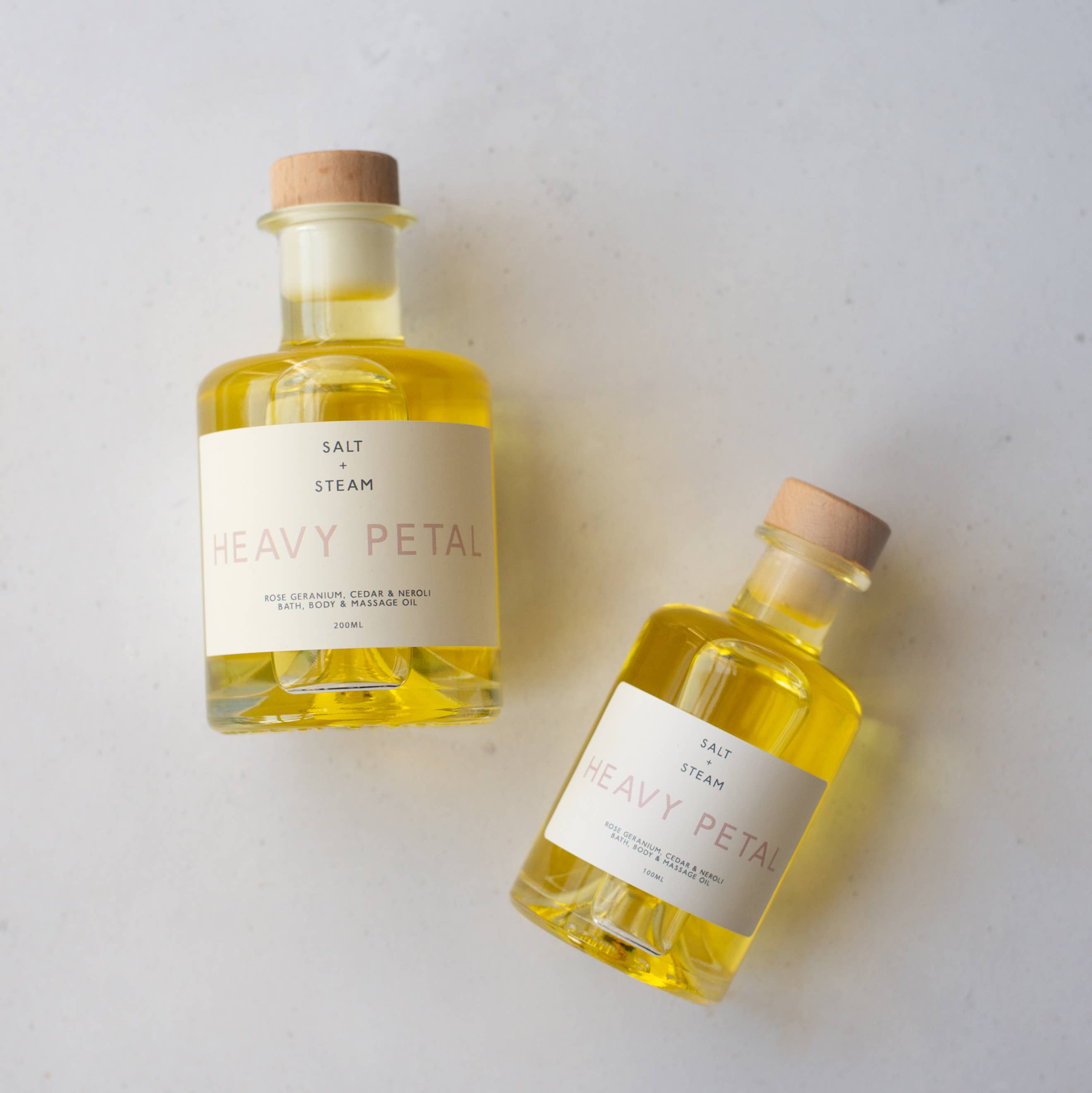 Heavy Petal - Floral Bath, Body & Massage Oil 100ml & 200ml