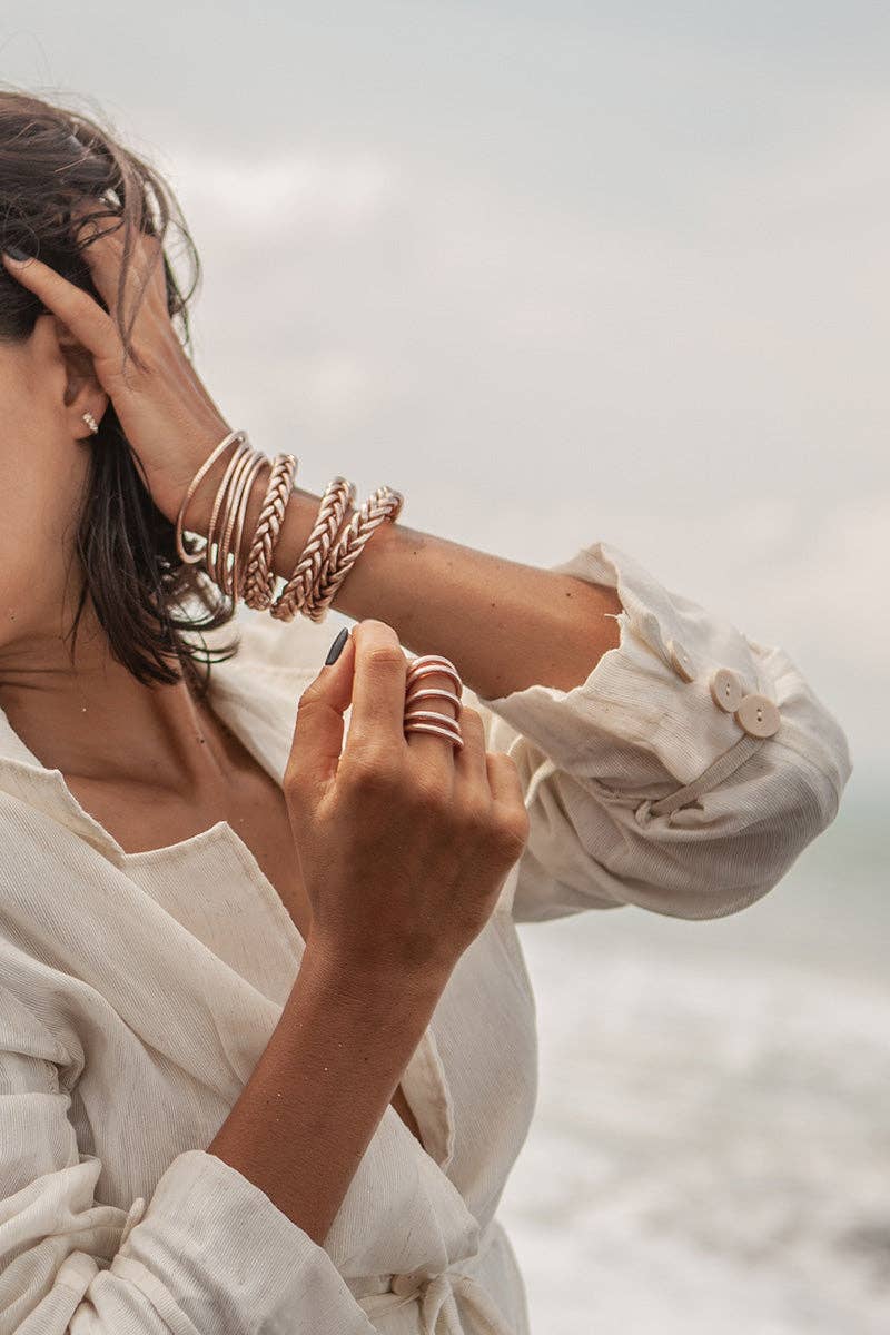 Kumali Bracelet Mantra Champagne