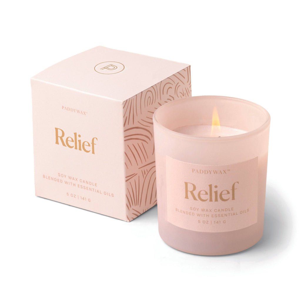 Paddywax Wellness Glass Candle - Ivory - Relief