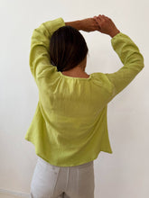 Load image into Gallery viewer, Paula Avocado Blouse
