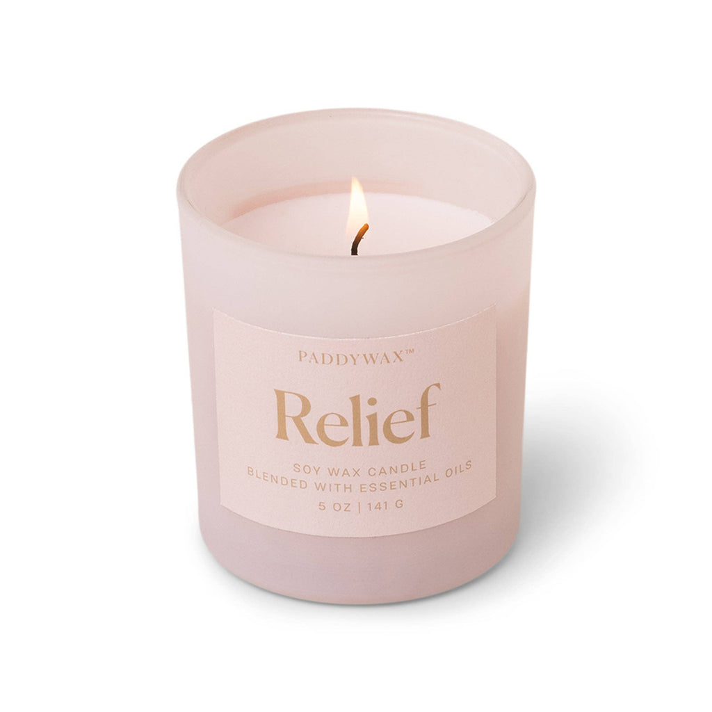 Paddywax Wellness Glass Candle - Ivory - Relief