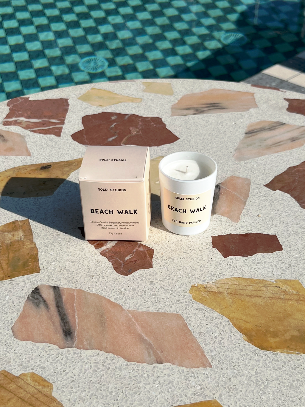Mini Beach Walk - Coconut & Bergamot - 75g - Votive / Travel