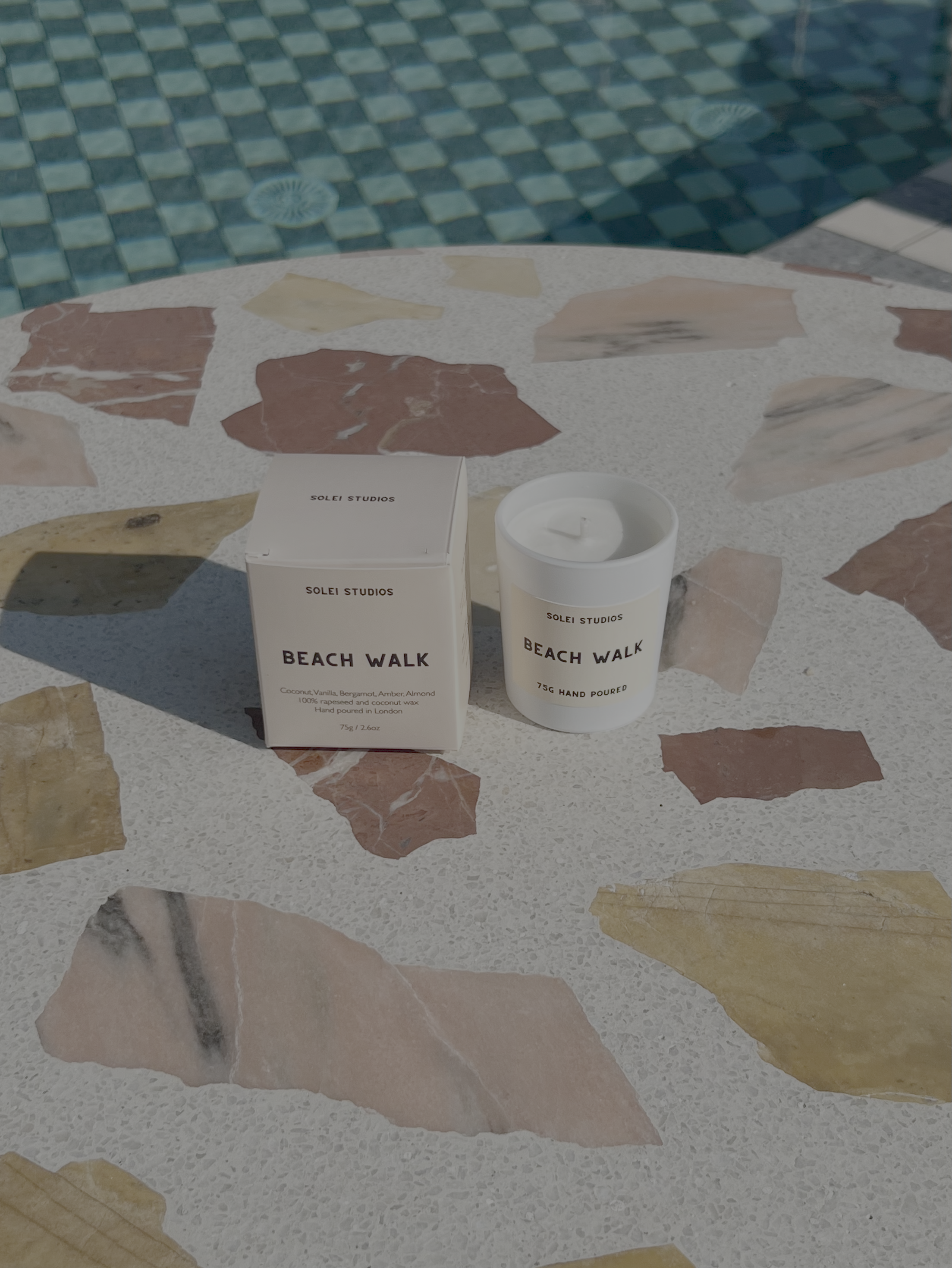 Mini Beach Walk - Coconut & Bergamot - 75g - Votive / Travel