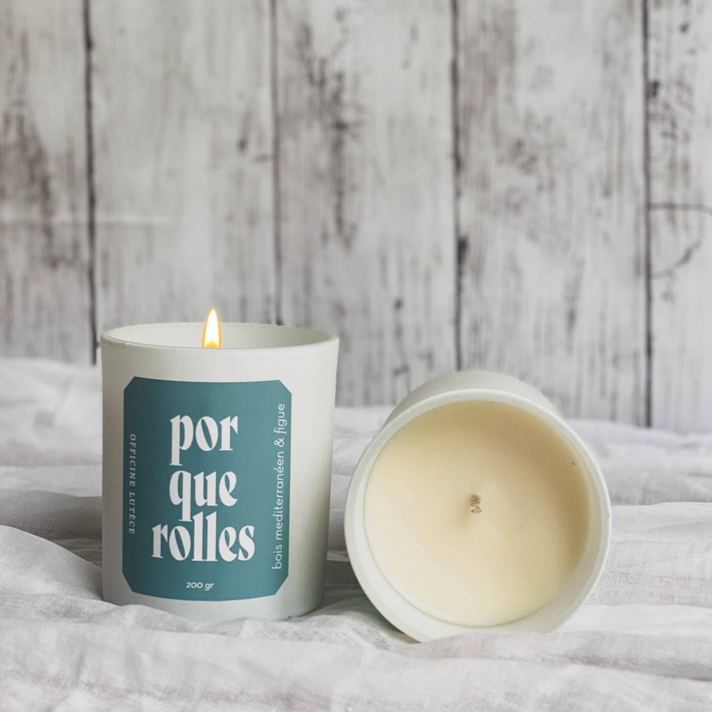 🏝 Porquerolles Candle - Wood & Fig