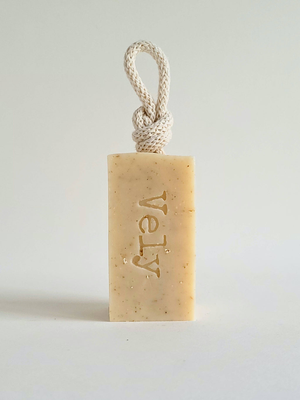 Natural Handmade Soap On A Rope "Classic Twist"