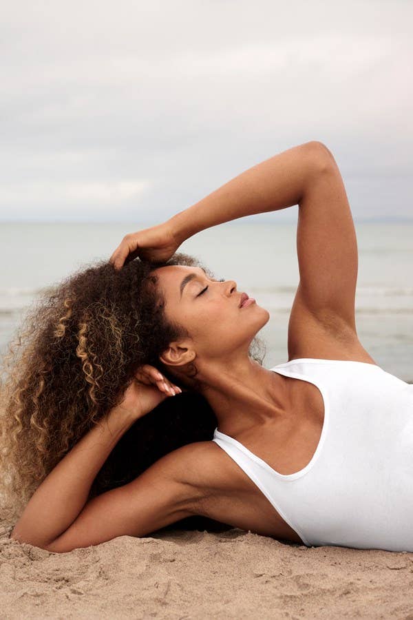 Karma tank top - white