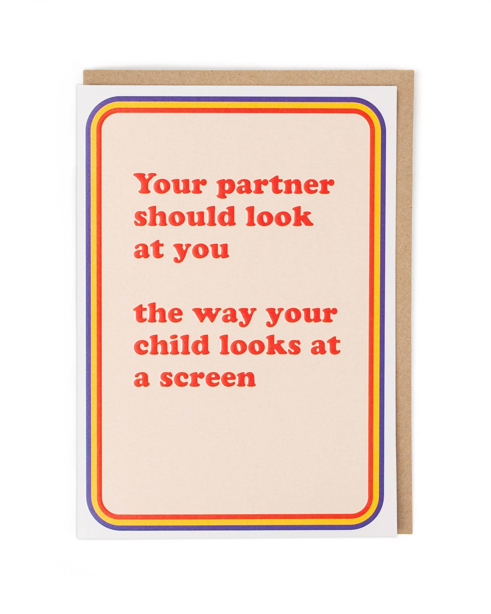 Your Partner Greeting Card