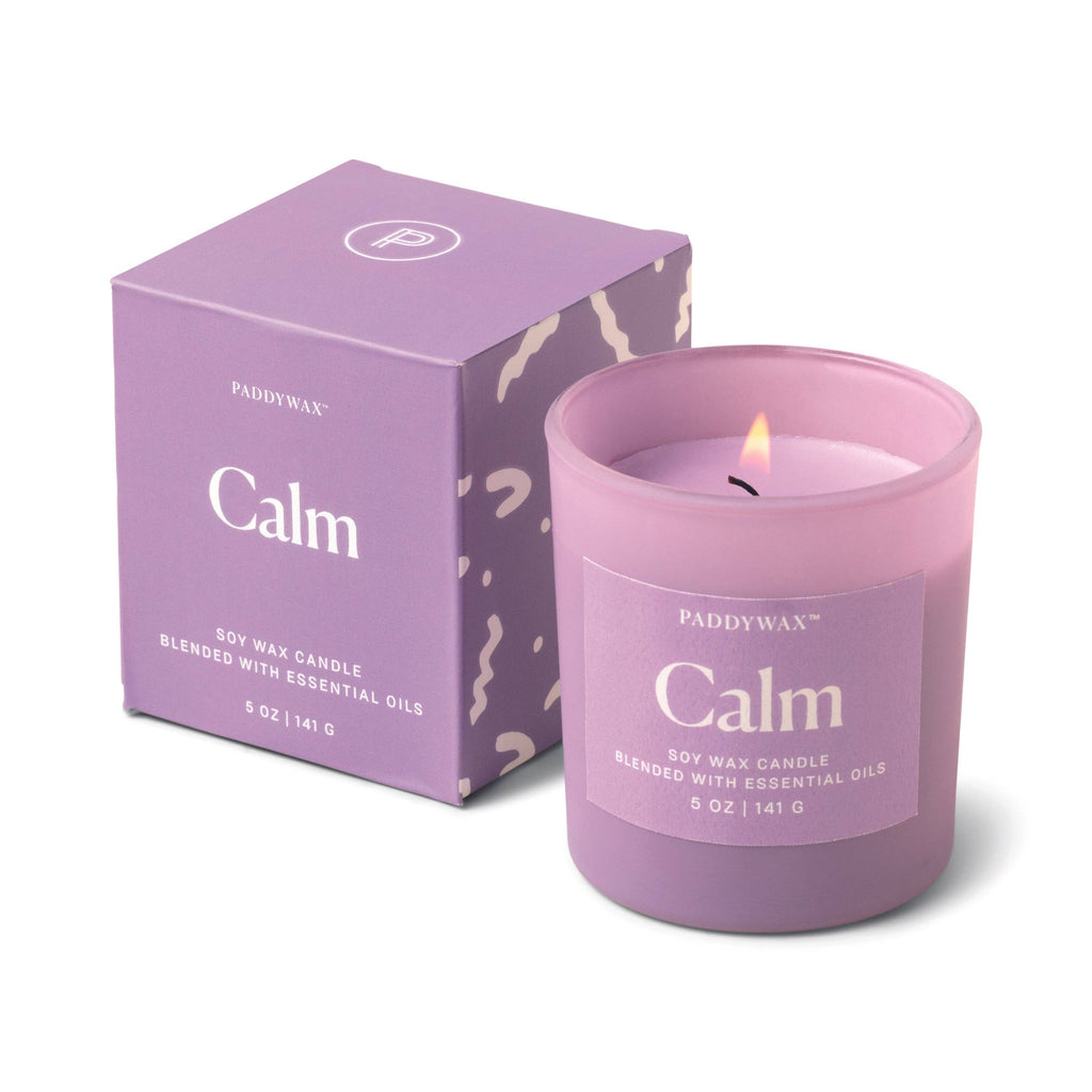 Paddywax Wellness Glass Candle - Lavender - Calm