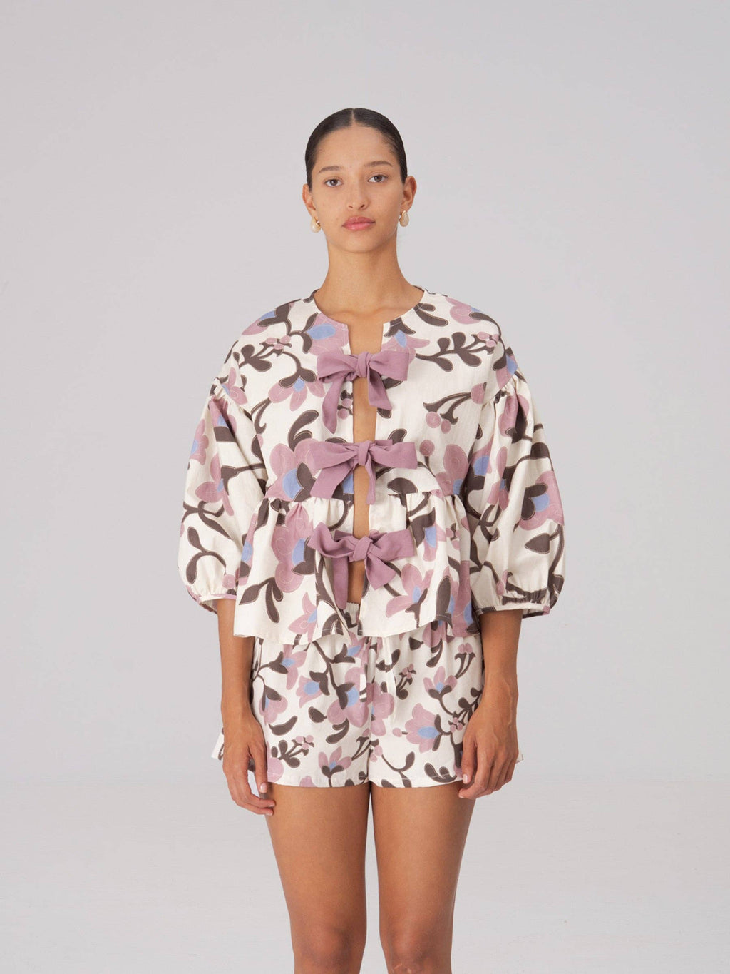 Floral Spirit Flower Print Top