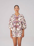 Floral Spirit Flower Print Top