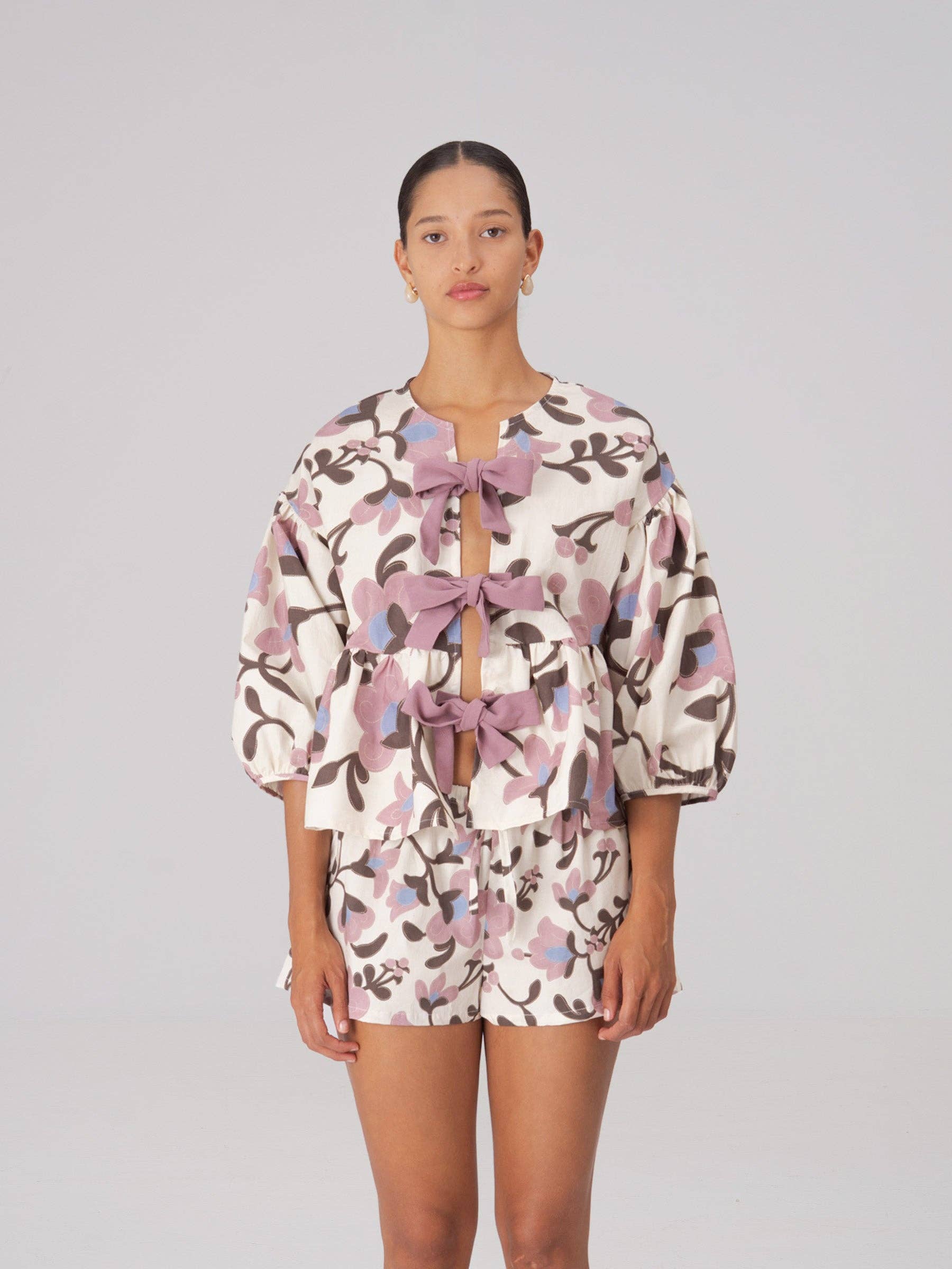 Floral Spirit Flower Print Top