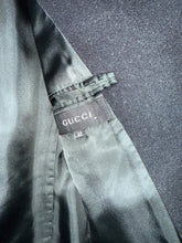 Load image into Gallery viewer, Gucci Black Wool Classic coat, Size 42
