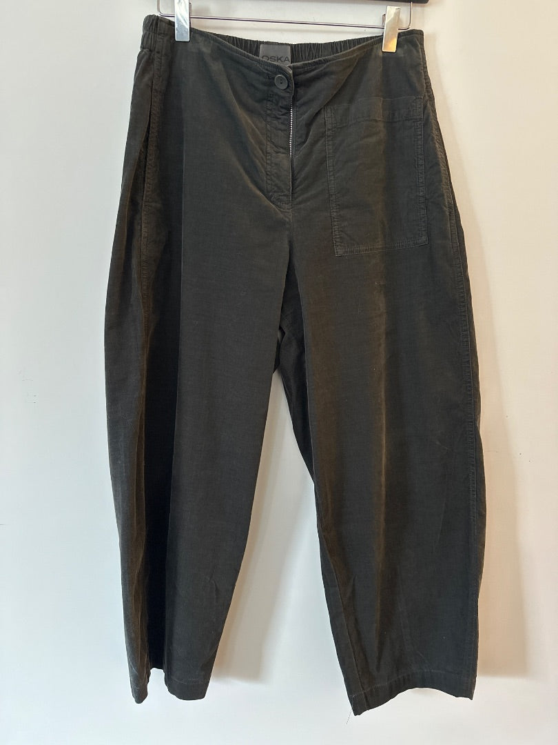 Oska Dark grey Trousers, Size 1