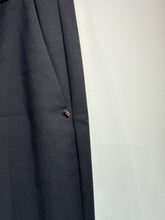 Load image into Gallery viewer, Sportmax Navy Stitched front seam trousers, Size 12
