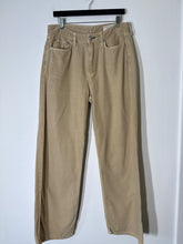 Load image into Gallery viewer, rag &amp; bone Taupe Wide legged soft denim trousers, Size 29
