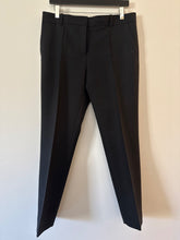 Load image into Gallery viewer, Celine Black Wool and mohair tailored trousers, Size 38
