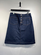 Load image into Gallery viewer, APC Blue Denim skirt, Size 38
