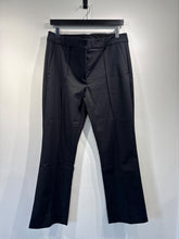 Load image into Gallery viewer, Sportmax Navy Stitched front seam trousers, Size 12
